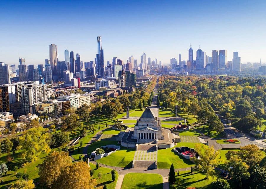Melbourne skyline