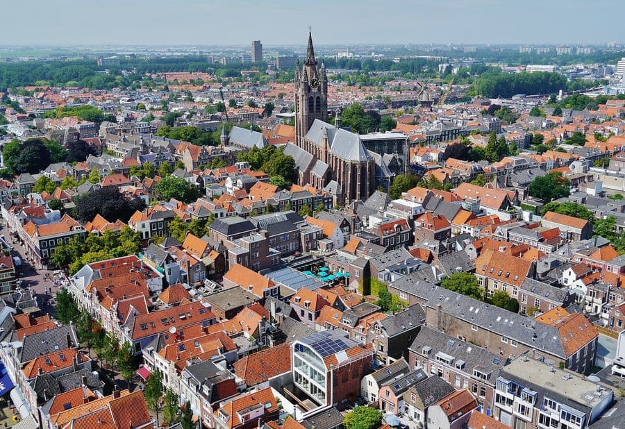 The city of Delft
