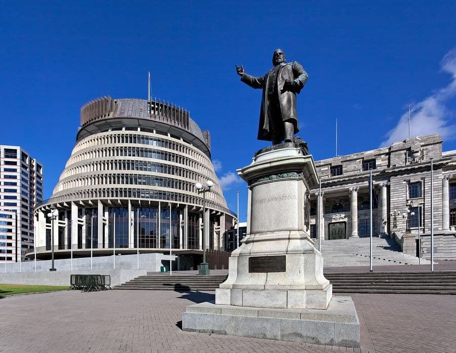 Parliament (the Beehive), Wellington