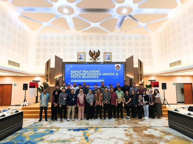 Pre-event meeting for the Scholarship Fest at Kemenko PMK