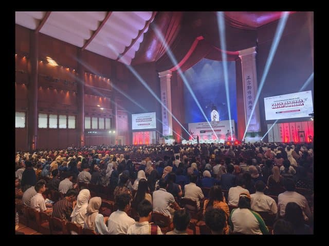 Pesta Beasiswa Rakyat Indonesia Part-1, Tzu Chi Center Jakarta (2025) — diselenggarakan Forum Beasiswa Indonesia; co-founder IEGS di komite penyelenggara