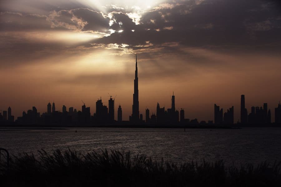 Dubai skyline & Burj Khalifa